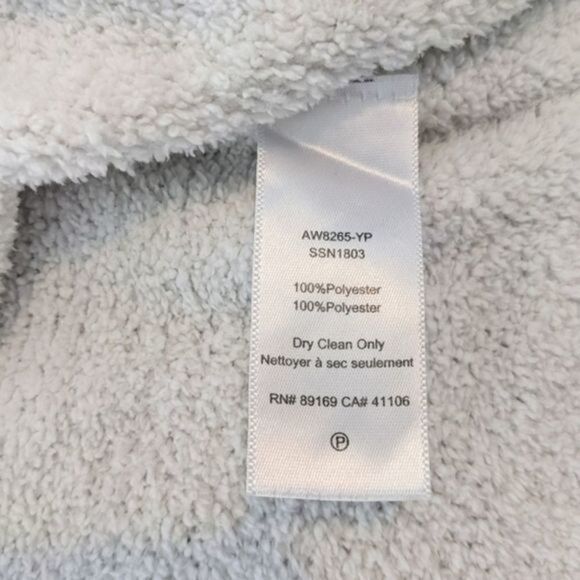 ATM Anthony Thomas Melillo Fleece Inside Out Hoodie White size Medium - Picture 8 of 10